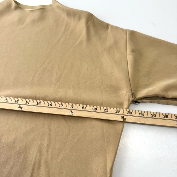 Kada NWT The Forever Funnel Neck Mini Dress Long Sleeve Lux Bodycon Stretchy - L - Picture 11 of 14